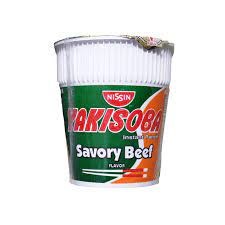 Nissin Cup Yakisoba Savoury Beef 77g